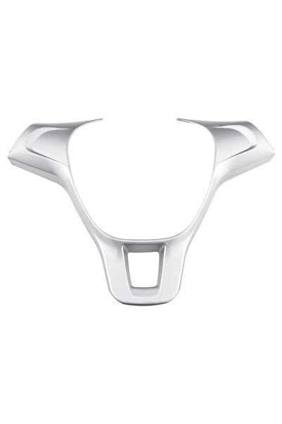 Choice3 styleA matte silver Car Steering Wheel Cover Trim Sticker for Volkswa...