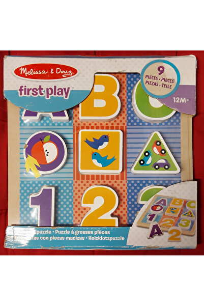 Melissa لغز دوج تشانكي - الأبجدية 123 بولتاك / منتج من المخزون