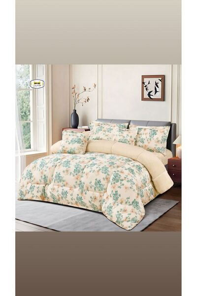 Moon Double bedspread, plain and patterned, for a warm and elegant winter.