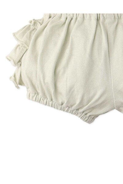 Gingersnaps Girls Solid Ruffle Side Shorts