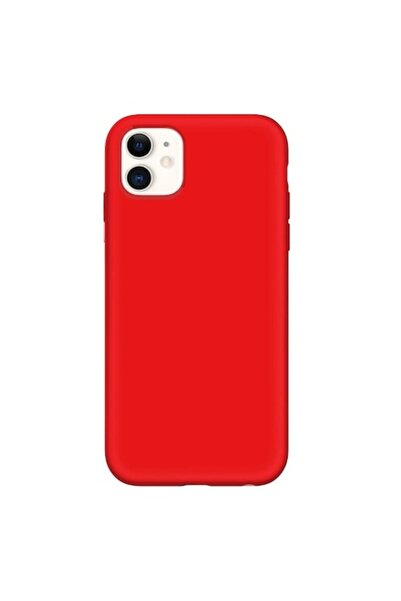 Doty Carcasă pentru iPhone 11 Pro 5.8 inch, roșie, silicon lichid,