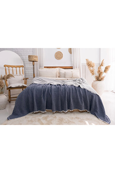 Dokubba - Single Muslin Pike - Muslin Bedspread - (180X230 cm)