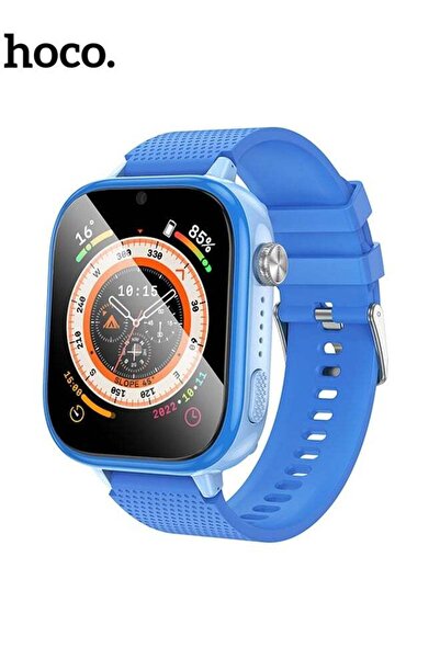 hoco. Kids Watch - Hoco Y101 Smart Watch Kids - Blue 1 Year Warranty (Supports 4G Network - GPS)