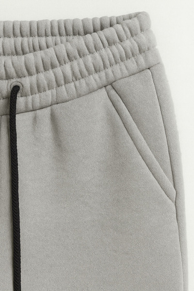 mini kanka Termo Polar Lined Fleece-Lined Winter Sweatpants – Unisex Relaxed Fit 8-16 Years