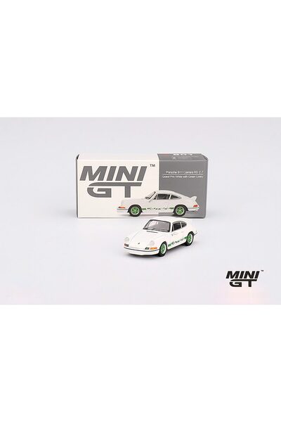 mini gt Porsche 911 Carrera RS Model 1:64 - Alb/Verde