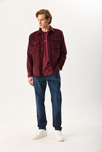 VENA Men's Smith Premium Blue Black Tapered Fit Jean Pants - Blue Black