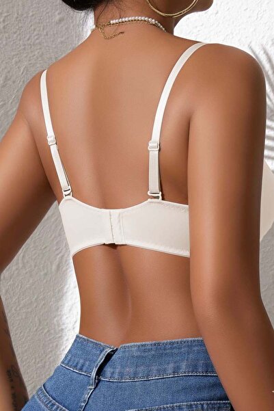 Merry See Dikişsiz Balensiz Hafif Destekli Parlak Lazer Kesim İzbırakmaz Görünmez Sütyen