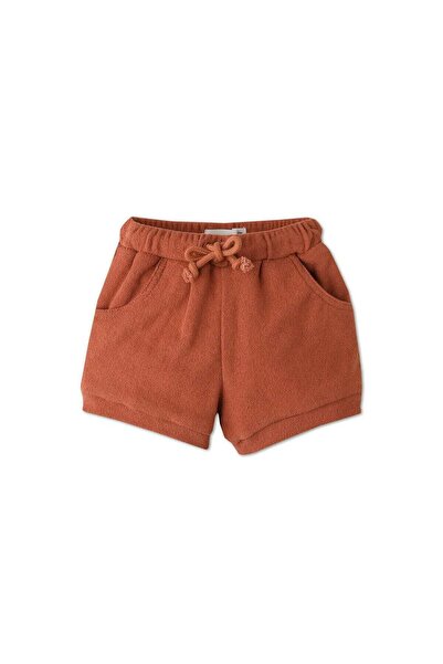 Gingersnaps Fur Side-Pocket Drawstring Shorts