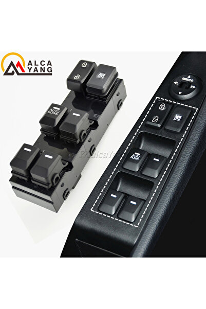 Choice Auto Down-6 lights Malcayang Electric Window Double Switch Button 9357...