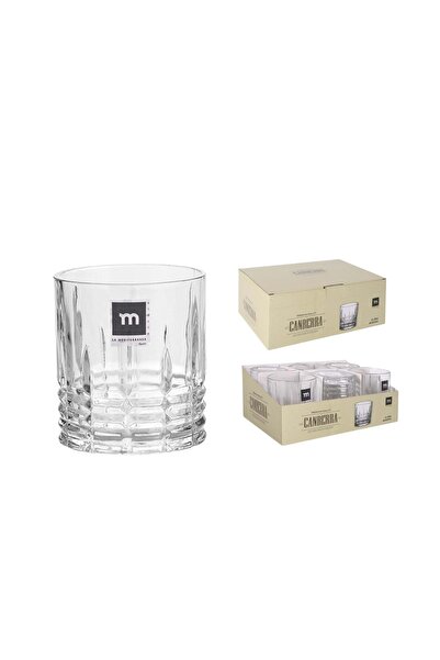 La Mediterranea Set of 6 glasses 310 ml Canberra – transparent glass, elegant and modern design