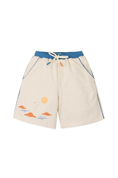 Gingersnaps Boys Printed Drawstring Shorts