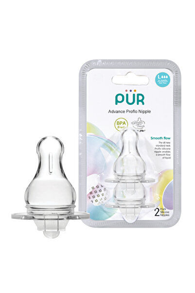 Pür PUR 1813 – SET TETINE SILICON ADVANCED - MARIME L, +6 LUNI, 2 BUC