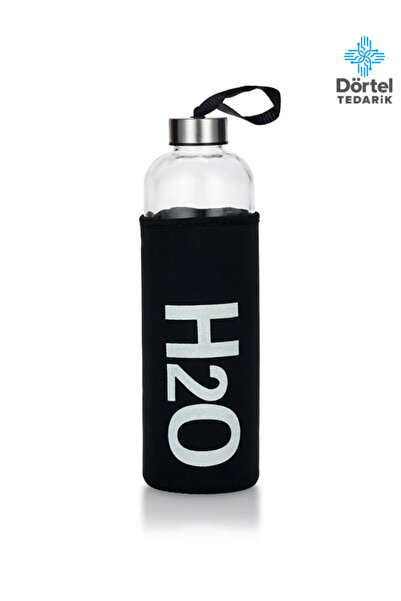 Tohana H2O Glass Flask with Cover 600 ml