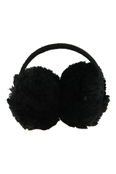 zola Fleece ear protection, perfect for cold days, fluffy, black
