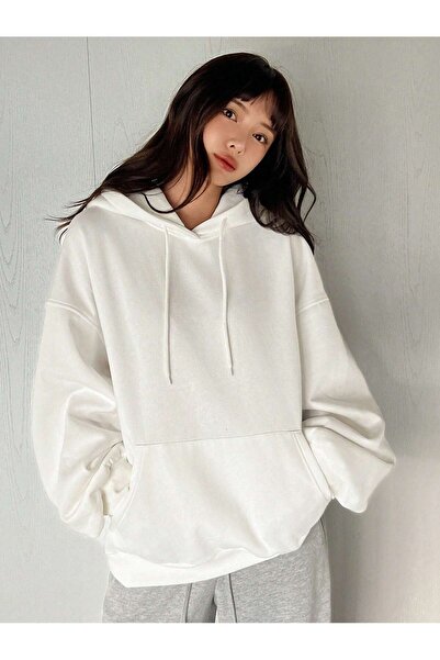 Flaubert Women's Printed 2-Ply Thick Fabric Sweatshirt Oversize 111