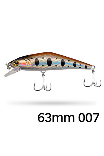 Choice طُعم سمكة صغيرة غاطسة D1 D-CONTACT مقاس 63 مم - 007، طُعم سمكة صغيرة ص...