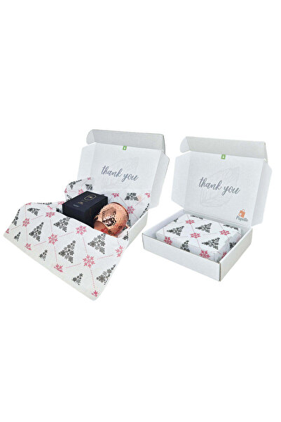 Papette Set of 200 Christmas tissue paper Festive Trees 17g – size 50x75cm