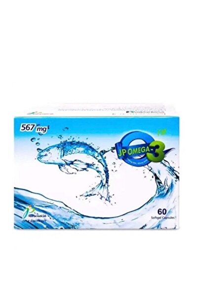 JAMJOOM PHARMA كبسولات زيت السمك أوميغا 3 من جي بي، 567 ملغ - 60 كبسولة