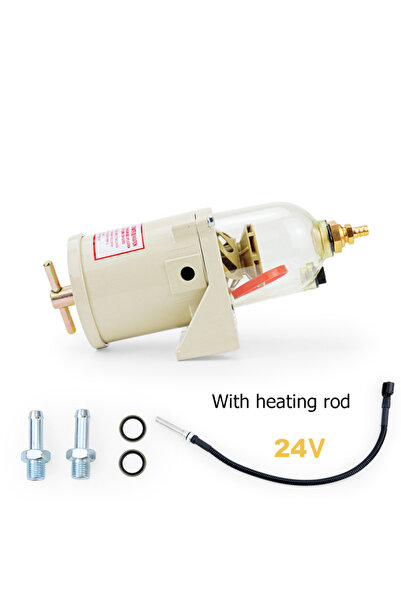 Choice With heating rod 24v 500FG 500FH Fuel Filter Marine Engine Fuel Diesel Fuel Filter Oil/Water Separat