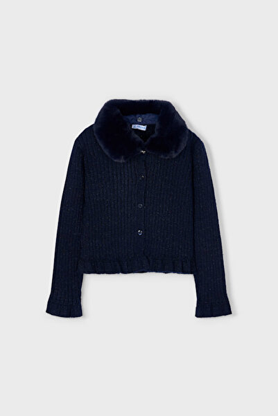 MAYORAL 4311-15 سترة محبوكة باللون الأزرق الداكن - للأعمار 4/9 سنوات