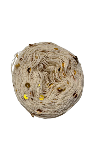 Nas Shine Sequin Shiny Fantasy Πλεκτό Νήματα Χειροποίητο Πλεκτό 100 g / 230 m Λαμπερό Πολυτελές Νήματα-129