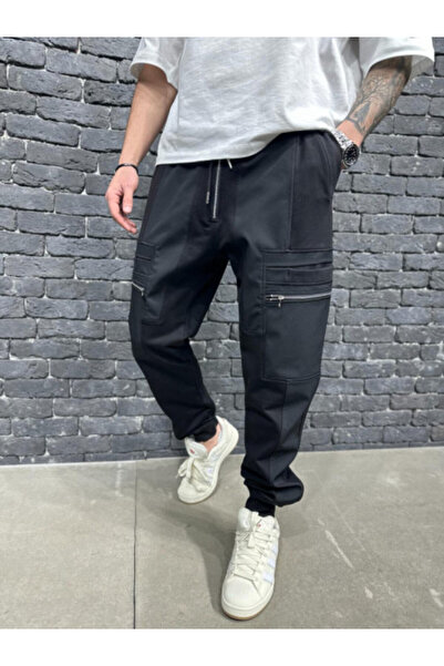2Y PREMIUM TRACK PANTS WITH ZIPPERS BLACK BGAS1116(054)