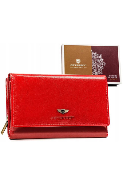 Other Medium-sized women's wallet made of genuine leather - Peterson