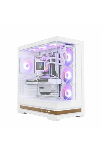 Zalman P40 NAMU White ATX Mid-Tower Case, USB-C, 235mm, without PSU