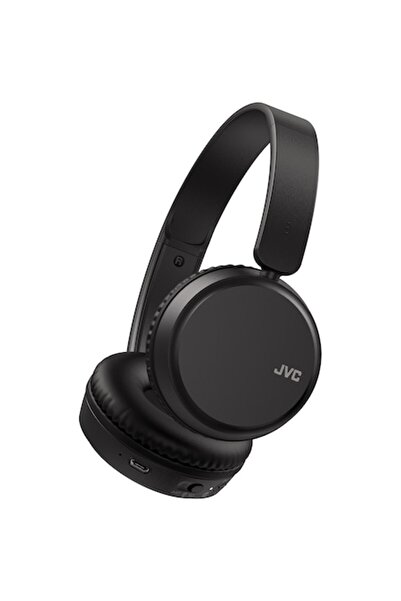 JVC HA-S36W-B-U On-Ear Bluetooth Headphones, 35h Battery, Microphone, Black