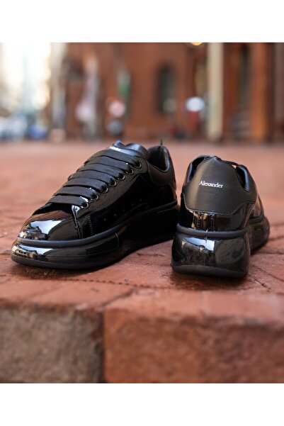 EXCLUSIVE STYLE Adidasi ALX - Negru Lucios