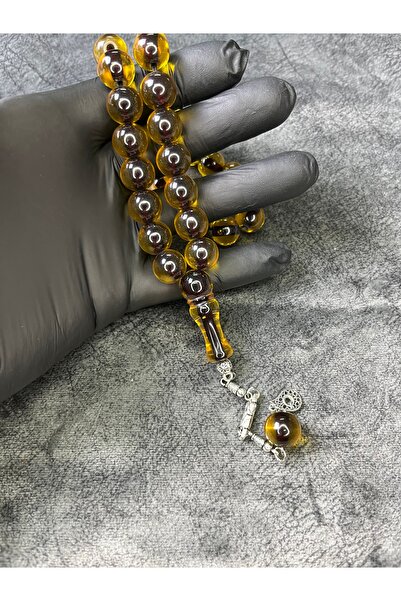Mos Tespih Large Size High End Clamping Amber Prayer Beads