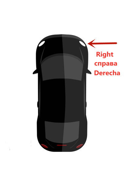 Choice1 1 Piece Right Car Front Headlight Lens Cover For BMW 3-Series E46 2-D...