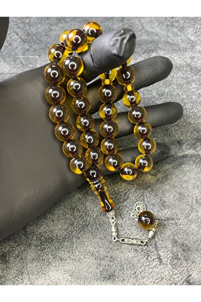 Mos Tespih Large Size High End Clamping Amber Prayer Beads