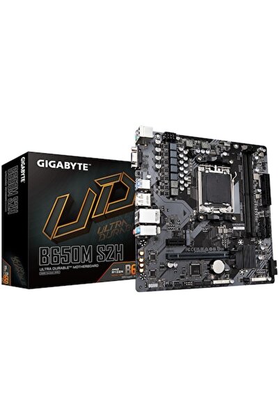 Gigabyte Placa de baza B650M S2H, AM5, DDR5, mATX