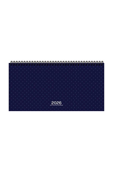 KESKİN COLOR Keskin 2026-AJ-66 16*33,5 Spr. Тижневий настільний календар - синій