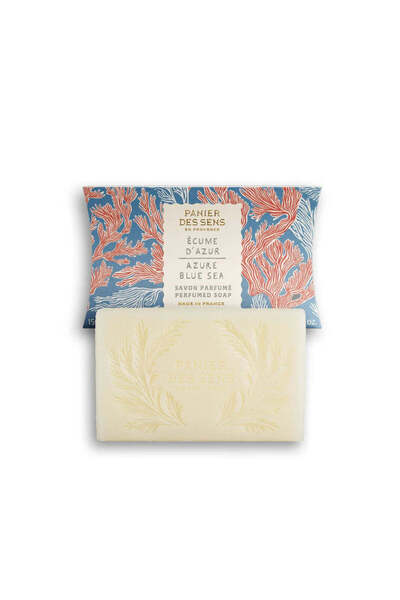PANIER DES SENS Mediterannean Perfumed Soap Azure Blue Sea 150G