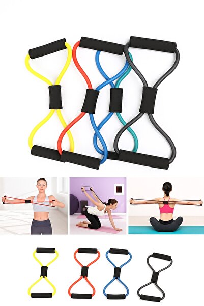 CKSpor Pilates Direnç Lastiği – Egzersiz, Esneme ve Fitness İçin Dayanıklı Direnç lastiği CKS-3