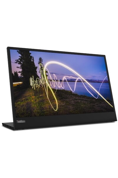 LENOVO Monitor portabil ThinkVision M15, 15.6", Full HD, IPS, 6 ms, 60 Hz, USB-C