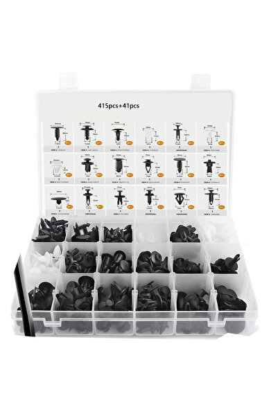 Choice1 مجموعة مشابك تثبيت السيارات 415/620، مشابك برشام واقيات الطين، 30 أدا...