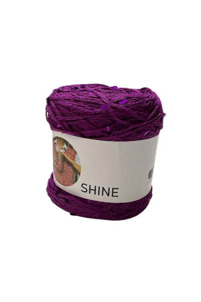 Nas Shine Sequin Shiny Fantasy Πλεκτό Νήματα Χειροποίητης Πλεξούδας 100 g / 230 m Λαμπερό Πολυτελές Νήματα-14