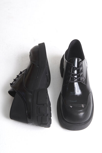 Liza Shoes Li̇dya Women's Lace-Up Loafer Shoes A018- K4080