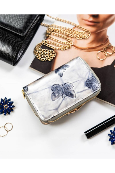 Other Women's vertical wallet made of genuine leather - Peterson