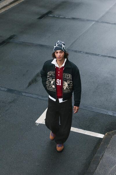 Pull & Bear Baggy plise jean