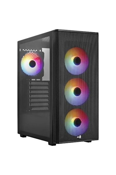 AEROCOOL Carcasă PC, Aerocool, Designer G v1, Mid-tower, ATX, Negru