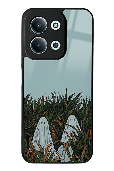 Spoyi حافظة هاتف لامعة بتصميم كاسبر لهاتف شاومي ريدمي 15C الجيل الرابع