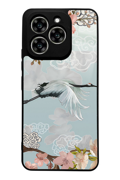 Spoyi حافظة هاتف لامعة بتصميم طائر التمساح من ريدر S919 متوافقة مع الهواتف