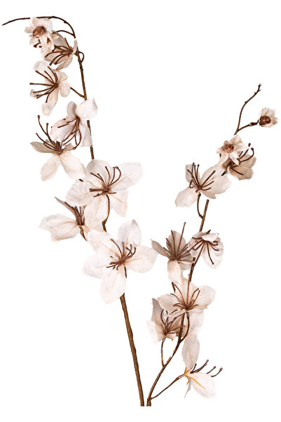 Herdekora Yapay Bahar Dalı, Krem - 93 cm