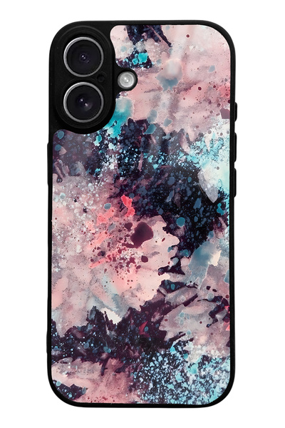 Spoyi iPhone 17 Compatiblecolor Explosion Design Glossy Phone Case