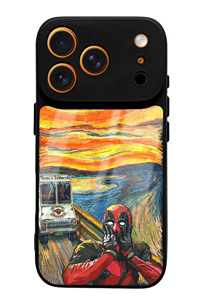 Spoyi Deedpool Designed Glossy Phone Case Compatible with iPhone 17 Pro