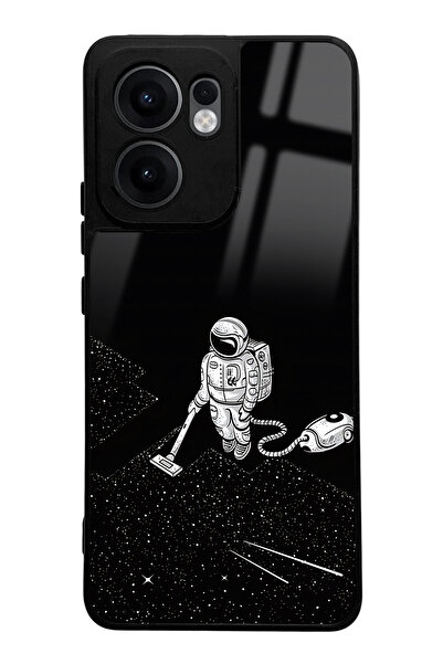 Spoyi Oppo Reno 13F Astronaut Tatiana Design Glossy Phone Case Compatible